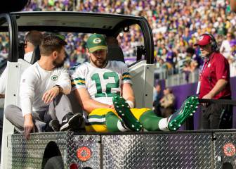 Los Packers temen una rotura de calvícula de Aaron Rodgers