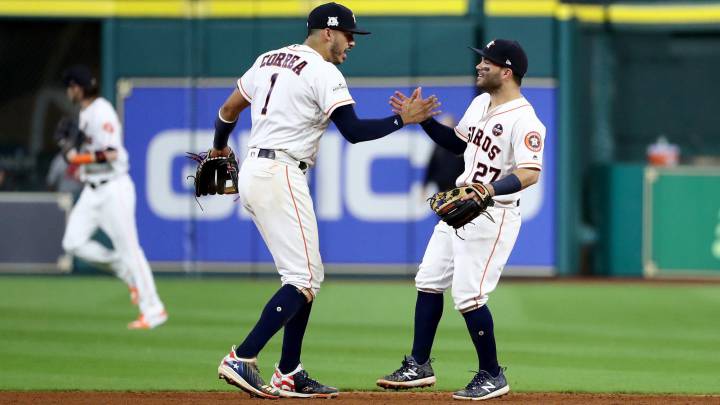 Carlos Correa y José Altuve buscan llevar a los Houston Astros a sus primeras Series Mundiales desde 2005 frente a los Yankees en un épico séptimo partido de las Series de Campeonato.