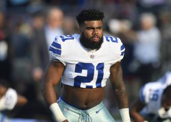 Ahora sí: Zeke Elliott comienza a cumplir 6 partidos de sanción