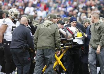 Lasco, de los Saints, sufre una lesión en la espina dorsal