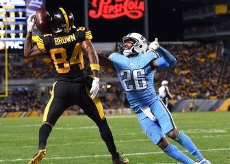 Ben, Brown y los Steelers dominan a los Titans