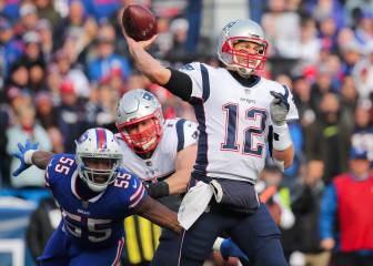 Los Patriots asaltan Buffalo y Tyrod Taylor se lesiona