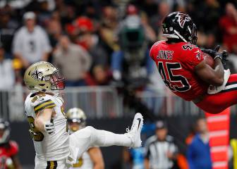 Falcons se repone de sus errores y calienta el Sur de la NFC