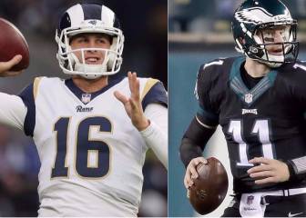Eagles contra Rams, el duelo clave de la NFC