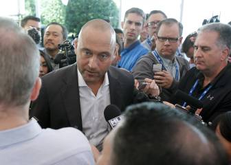 Derek Jeter confrontó a aficionados de los Marlins