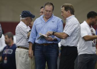 Campeonato de Nick Saban, mal augurio para Bill Belichick