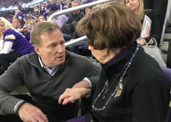 Roger Goodell invitó a aficionada de 99 años al Super Bowl LII