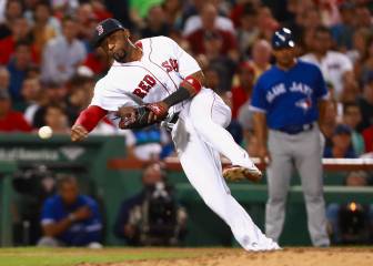 Red Sox presentes en práctica de Eduardo Núñez