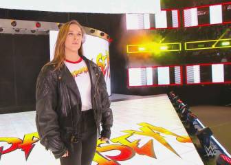 Ronda Rousey llegó a la WWE