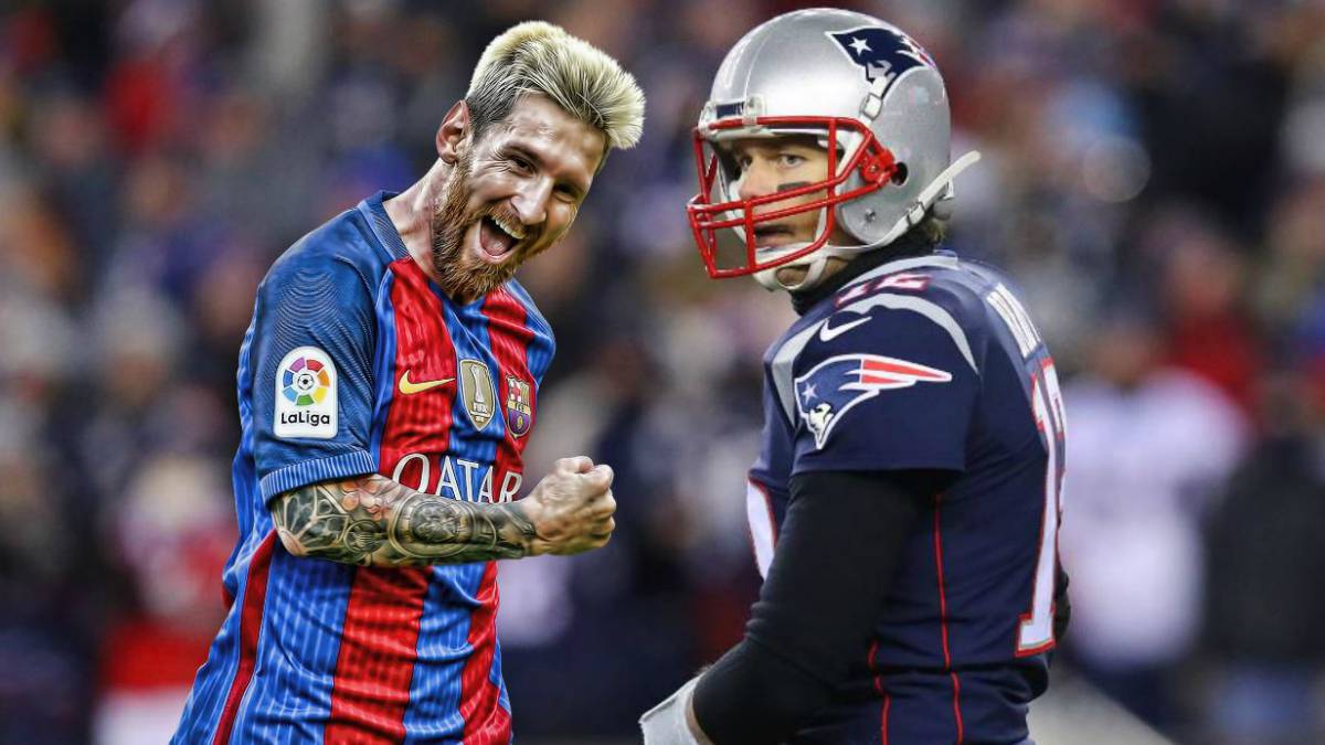 TOM BRADY: Tom Brady admitió que admira a Lionel Messi 