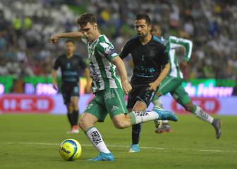 León rescató el empate ante un Querétaro con 10 jugadores