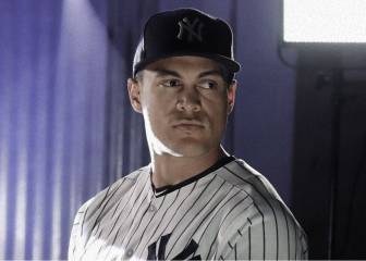 Así luce Giancarlo Stanton con la franela de los Yankees