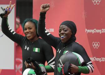 Nigeria debutó en los Juegos de Invierno en bobsleigh