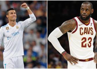 LeBron y Cristiano, los dos reyes del deporte