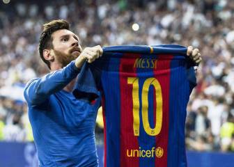 Los goles de Lionel Messi en el Clásico Español