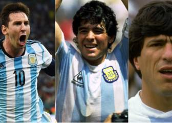 El 11 histórico de Argentina en la Copa del Mundo