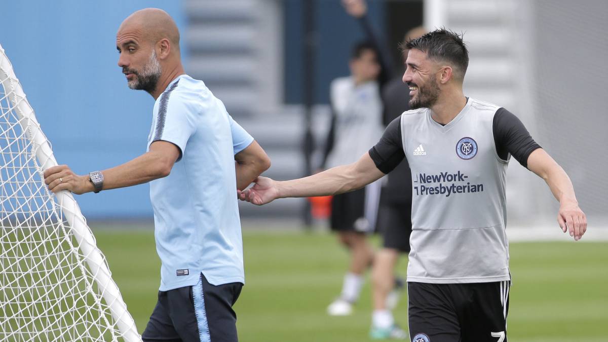 David Villa, cerca de volver a la actividad con New York 