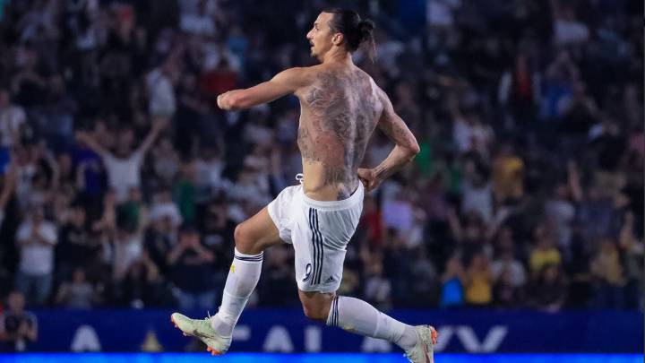Zlatan Ibrahimovic, jugador del LA Galaxy