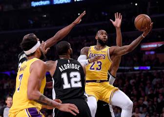 Spurs–Lakers (143-142): resumen, resultado y anotaciones