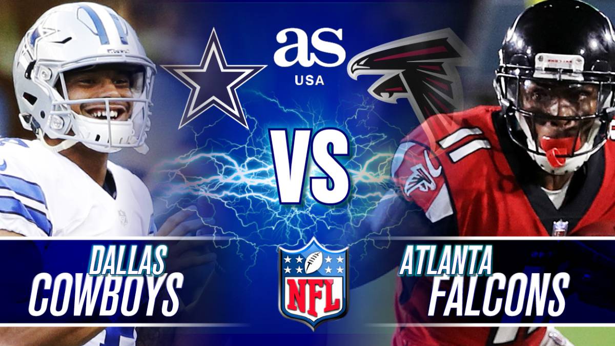 Dallas Cowboys vs Atlanta Falcons, partido en vivo, NFL AS USA