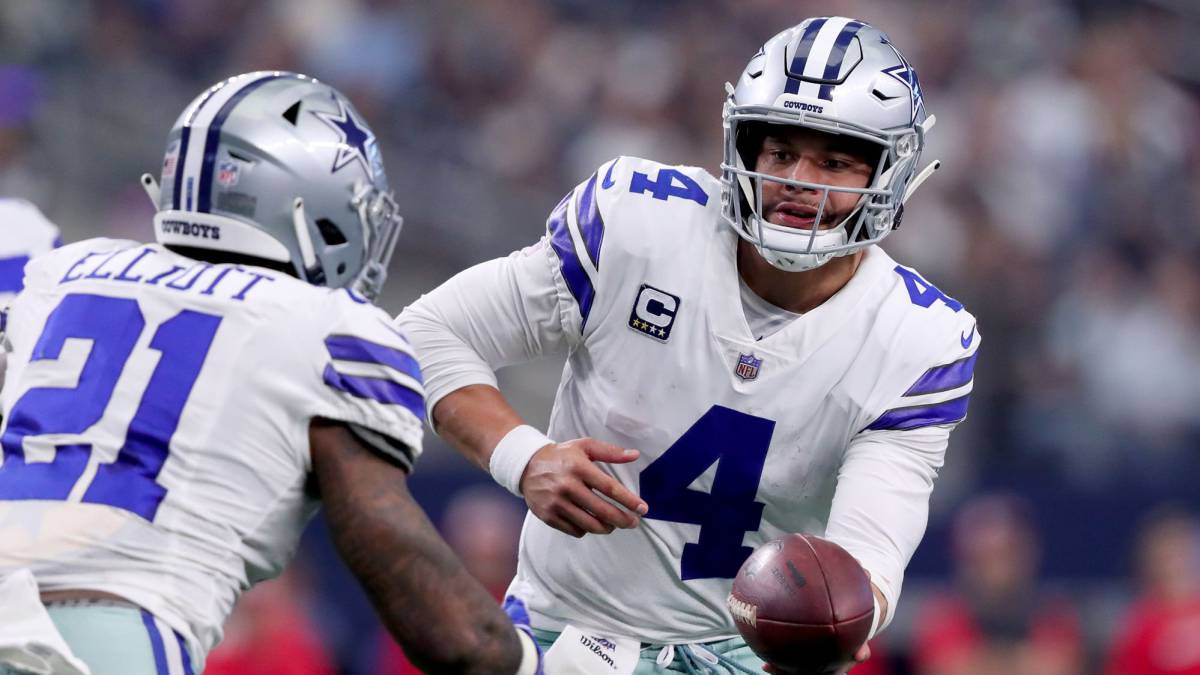 Dak Prescott y Ezekiel Elliott
