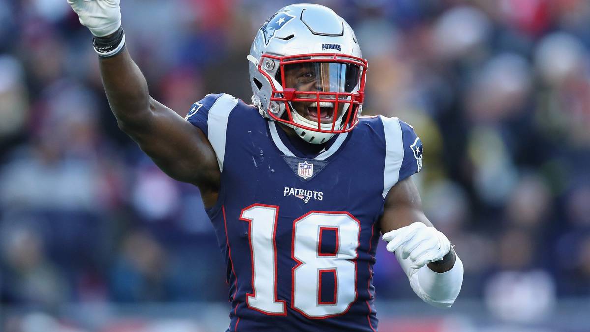 Matthew Slater en partido de Patriots