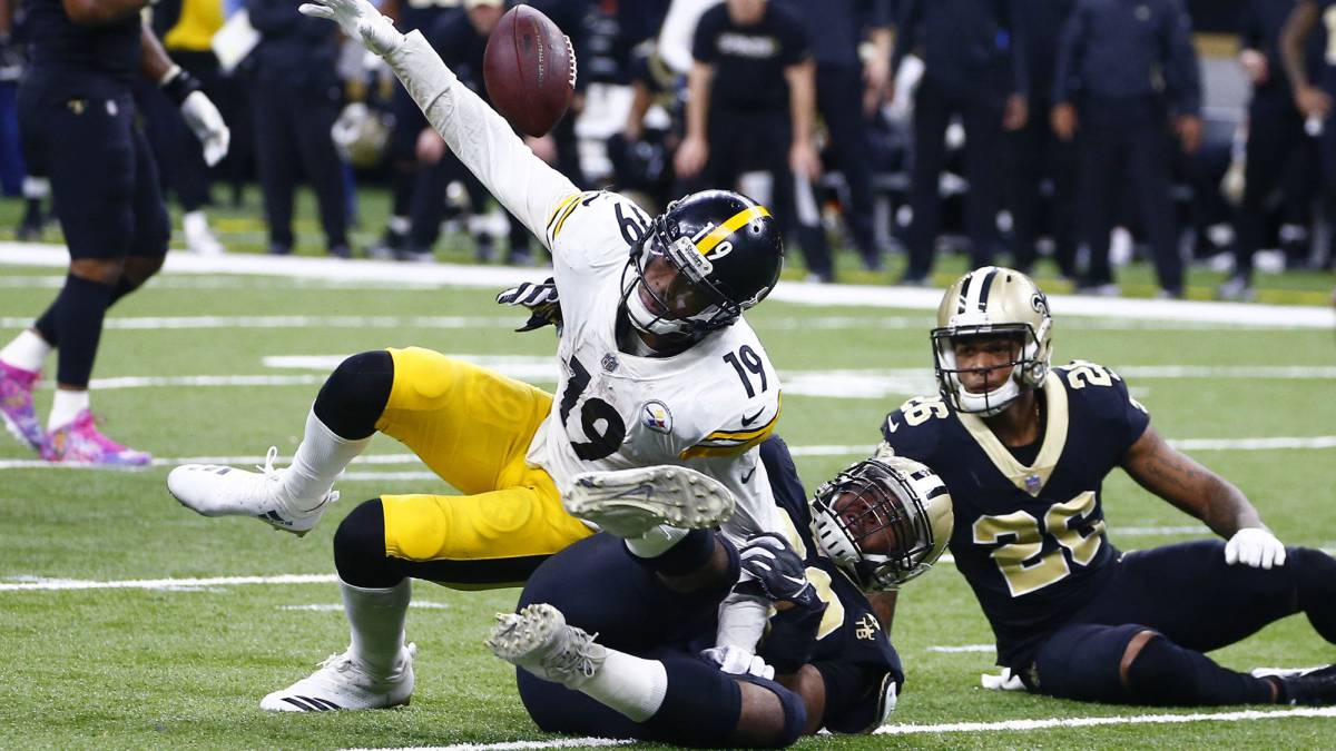 Fumble de JuJu Smith-Schuster
