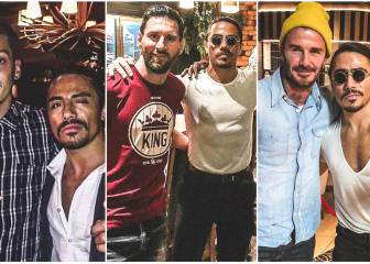 Messi, Beckham, Pogba: figuras del fútbol con el chef Salt Bae