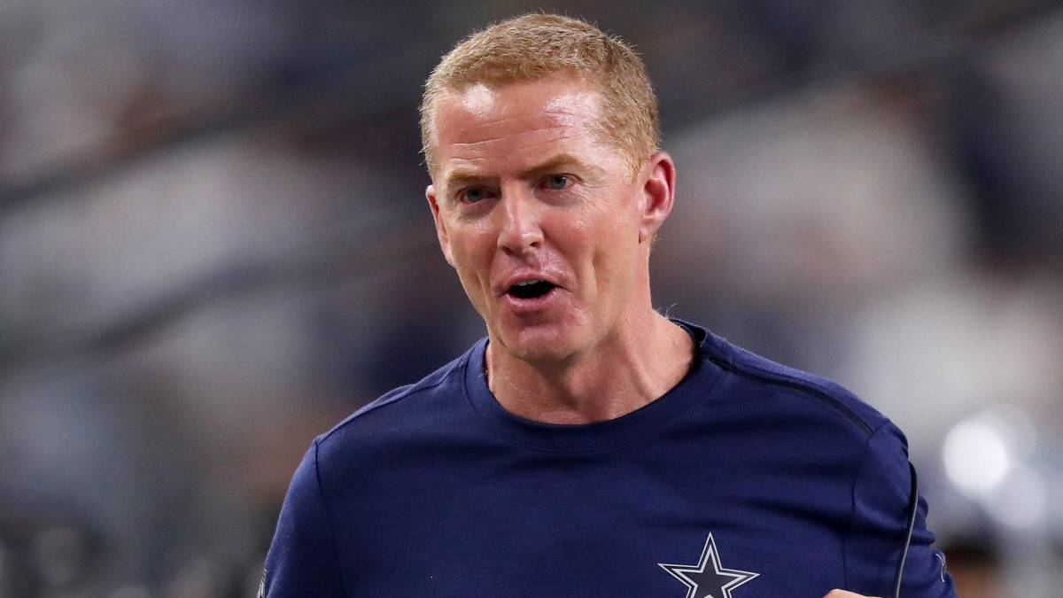 Jason Garrett en partido de Dallas