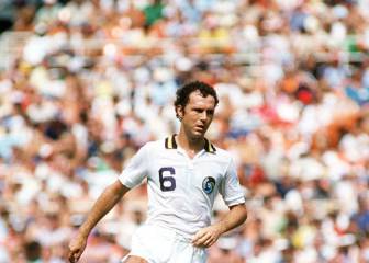 Franz Beckenbauer daba clases en el New York Cosmos