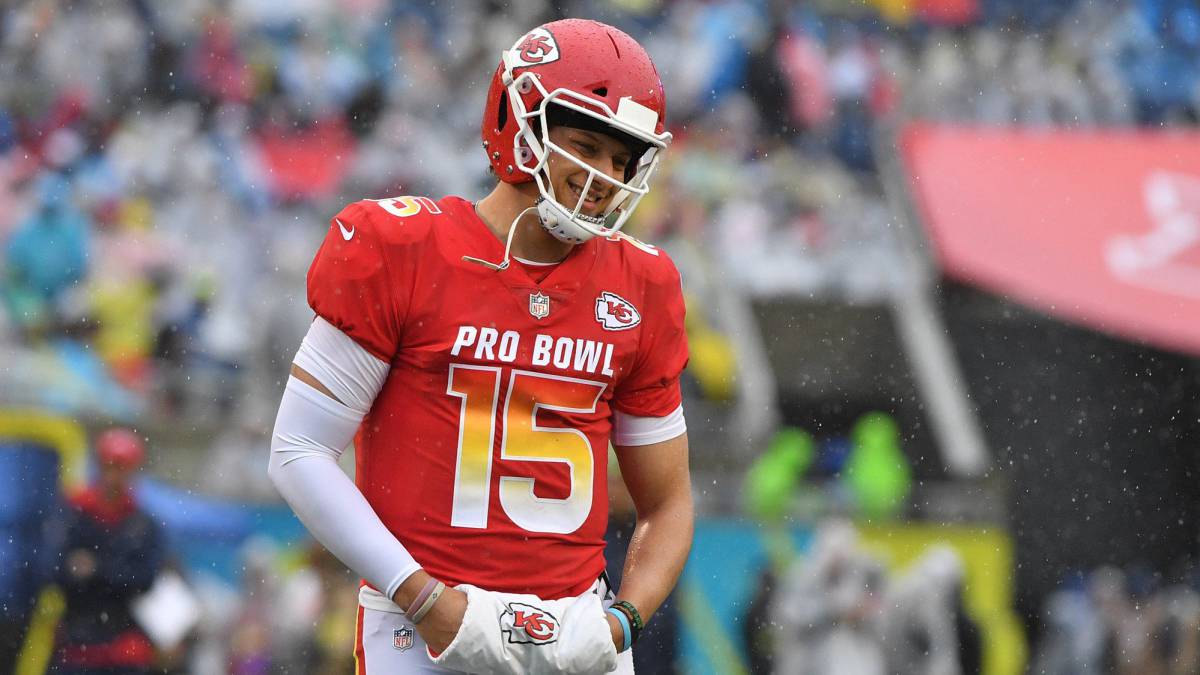 Patrick Mahomes en el Pro Bowl