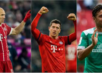 Los 10 mejores goleadores extranjeros en la Bundesliga
