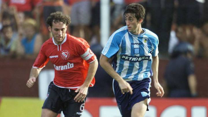 Diego y Gabriel Milito en duelo de Independiente vs Racing