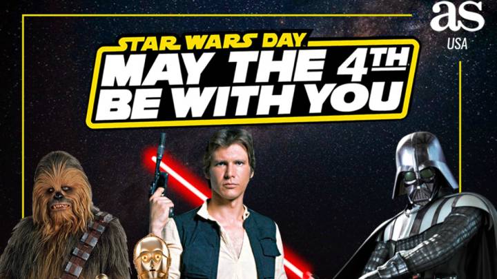 La saga de Star Wars ha sido tan éxitosa en todo el mundo que el 4 de mayo se ha convertido en un día muy importante haciendo alusión a 'May the force be with you'.