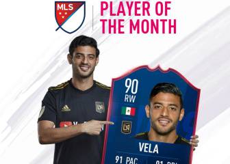 Carlos Vela fue elegido Jugador del Mes de abril en la MLS
