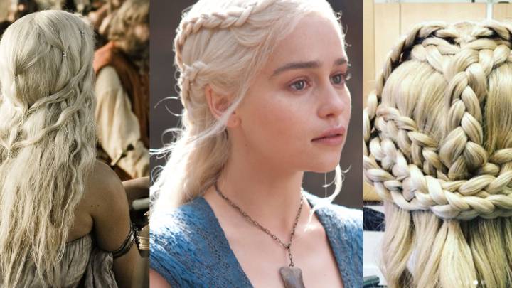 Daenerys Targaryen, uno de los personajes con más fuerza en Game of Thrones fue añadiendo trenzas a su peinado conforme fue avanzando la serie.