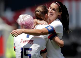 USA femenil golea a México y hace las maletas para el Mundial