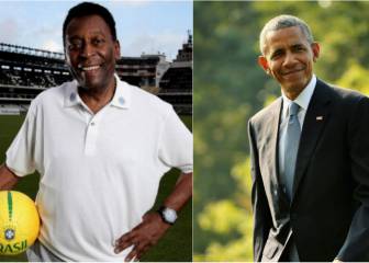 Pelé y Barack Obama unen sus talentos en Brasil