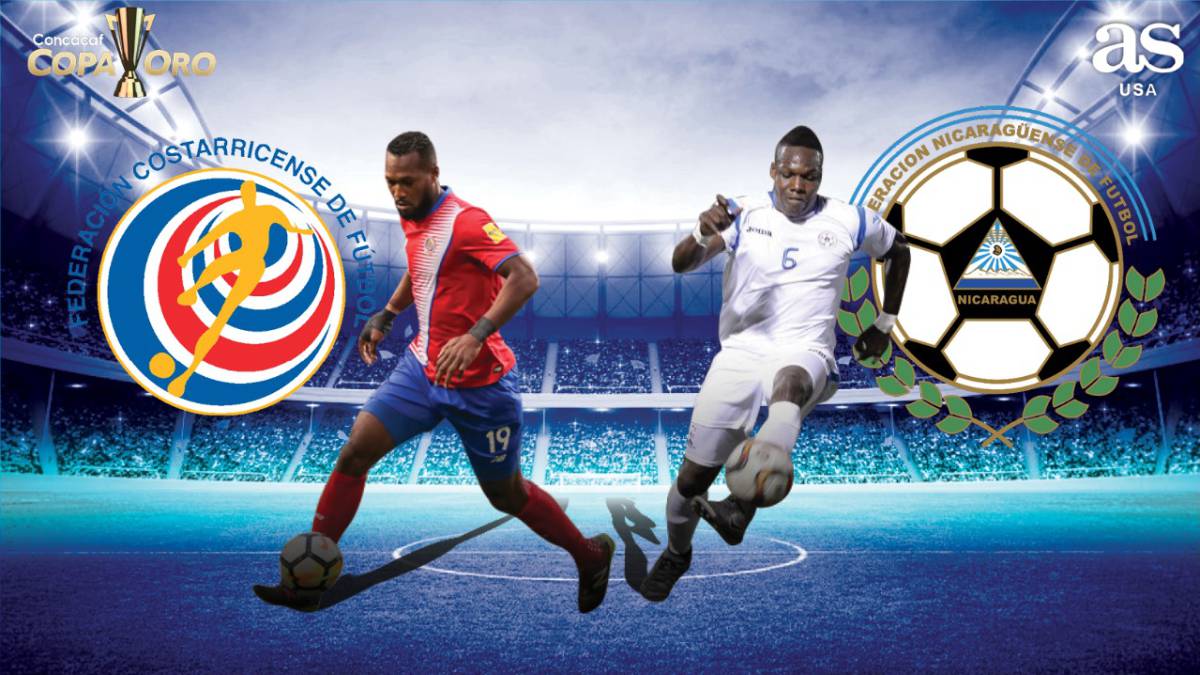 Costa Rica vs Nicaragua en vivo y en directo Copa Oro AS USA
