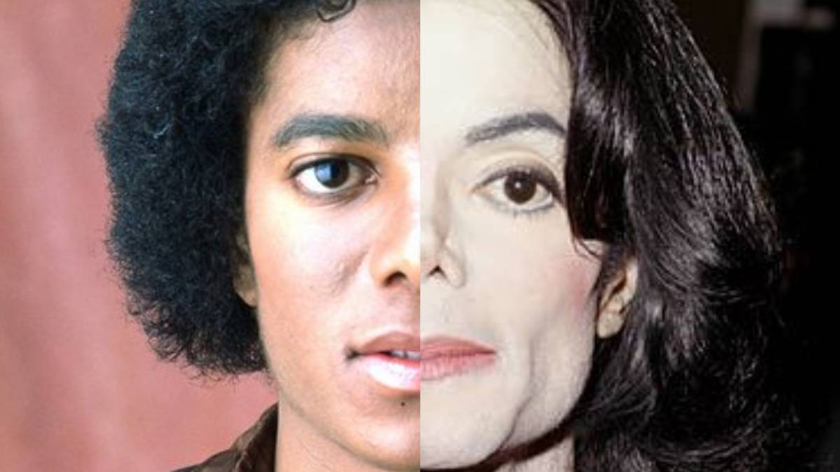 La transformación física de Michael Jackson AS USA