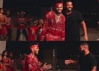 La increíble batalla de baile de Drake y Chris Brown