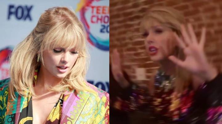 Luego de que comenzó a circular un video en el cual se ve a Taylor Swift con unas copas de más antes de la ceremonia de los Teen Choice Awards, no tardaron en aparecer los memes.