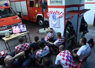 Bomberos se pierden el penalty decisivo de Croacia en Mundial