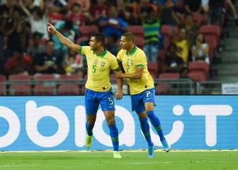 Así fue el gol de Casemiro con que salvó de la derrota a Brasil
