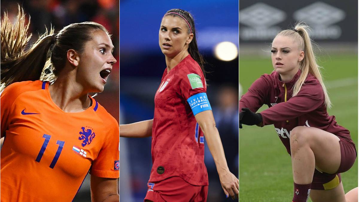 Las 15 jugadoras más guapas del fútbol femenil en el mundo.