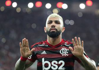 Gabigol marca un golazo y pone el segundo de Flamengo