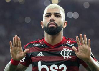 Gabigol marca un golazo y pone el segundo de Flamengo