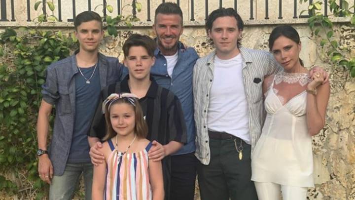 Victoria y David Beckham bautizarán a sus hijos en Navidad