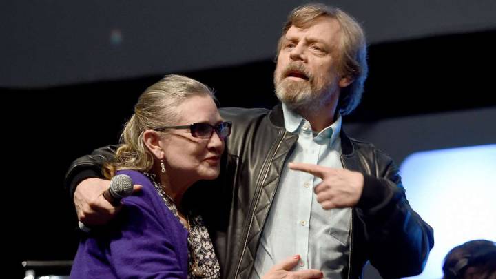 ¿Aparecen Carrie Fischer y Mark Hamill en The Rise of Skywalker?