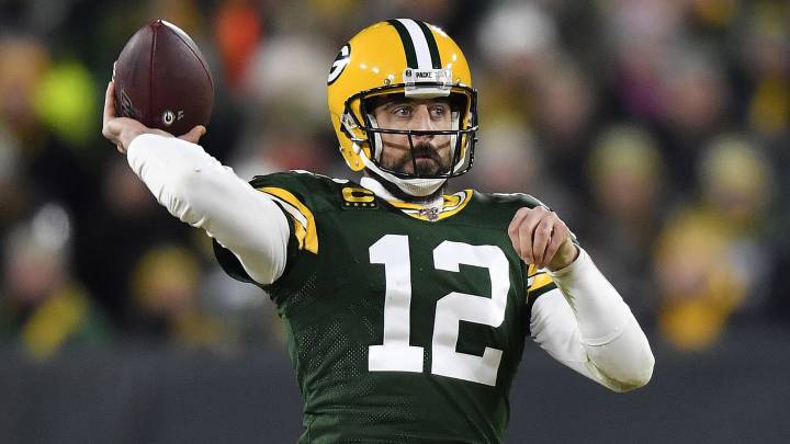 Aaron Rodgers con Packers